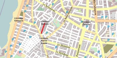 Карта улиц Тель-Авива, Израиль
