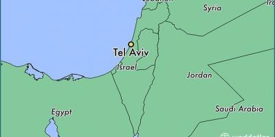 Карта Тель-Авива мира